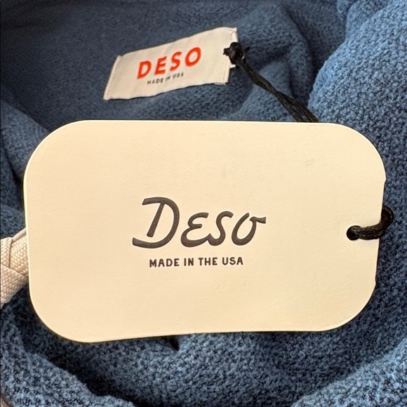 NWT Deso Tallac Small Batch Fleece Pullover in Big Sky Funnel Neck Size XL - Picture 6 of 12
